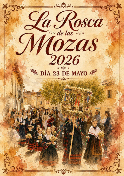 Cartel con el que Espejón anuncia esta fiesta.