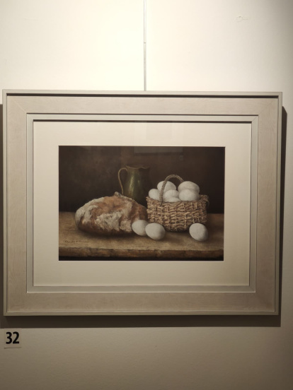 Una serie de pinturas sobre el pan y la labor del panadero