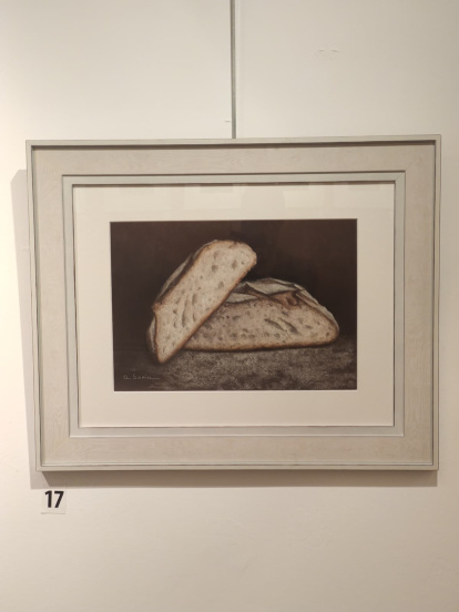 Una serie de pinturas sobre el pan y la labor del panadero
