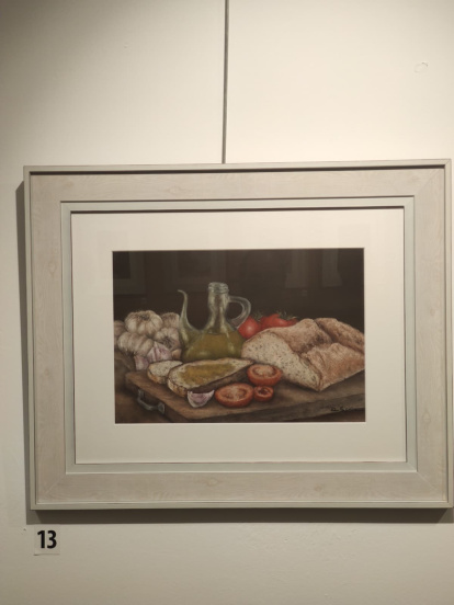 Una serie de pinturas sobre el pan y la labor del panadero