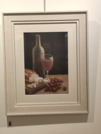 Una serie de pinturas sobre el pan y la labor del panadero