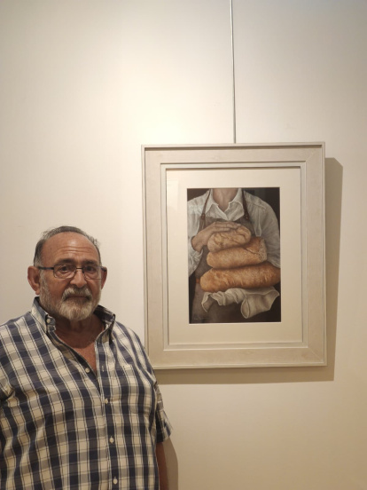 Una serie de pinturas sobre el pan y la labor del panadero