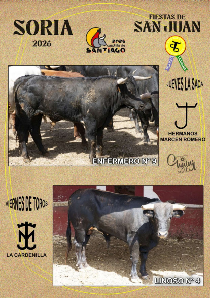 La festividad del Lavalenguas permitió a cada cuadrilla de San Juan conocer los toros para la Saca y el Viernes de fiestas.