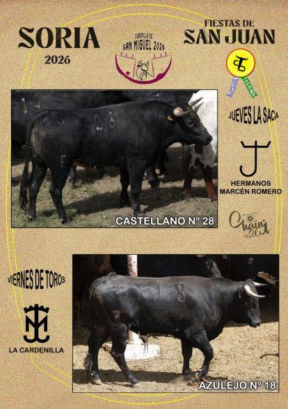La festividad del Lavalenguas permitió a cada cuadrilla de San Juan conocer los toros para la Saca y el Viernes de fiestas.