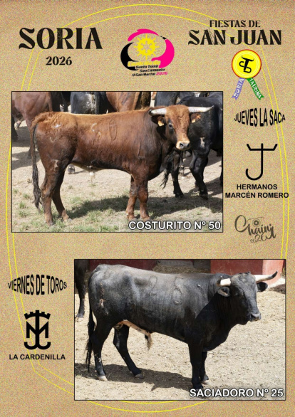 La festividad del Lavalenguas permitió a cada cuadrilla de San Juan conocer los toros para la Saca y el Viernes de fiestas.