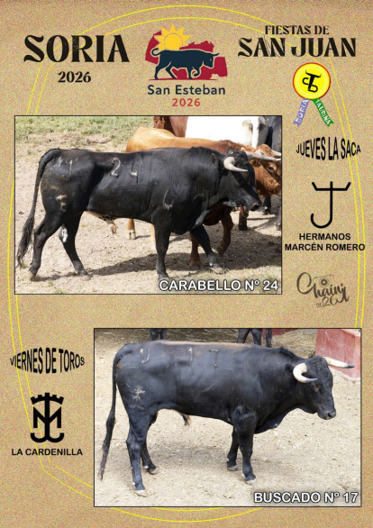 La festividad del Lavalenguas permitió a cada cuadrilla de San Juan conocer los toros para la Saca y el Viernes de fiestas.