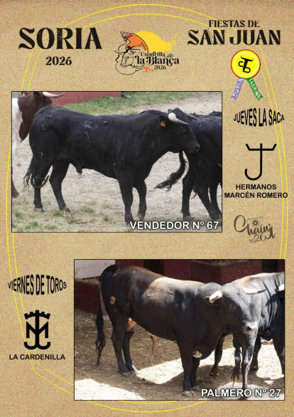 La festividad del Lavalenguas permitió a cada cuadrilla de San Juan conocer los toros para la Saca y el Viernes de fiestas.