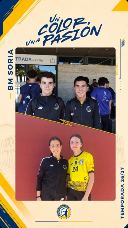Los canteranos del BM Soria convocados.