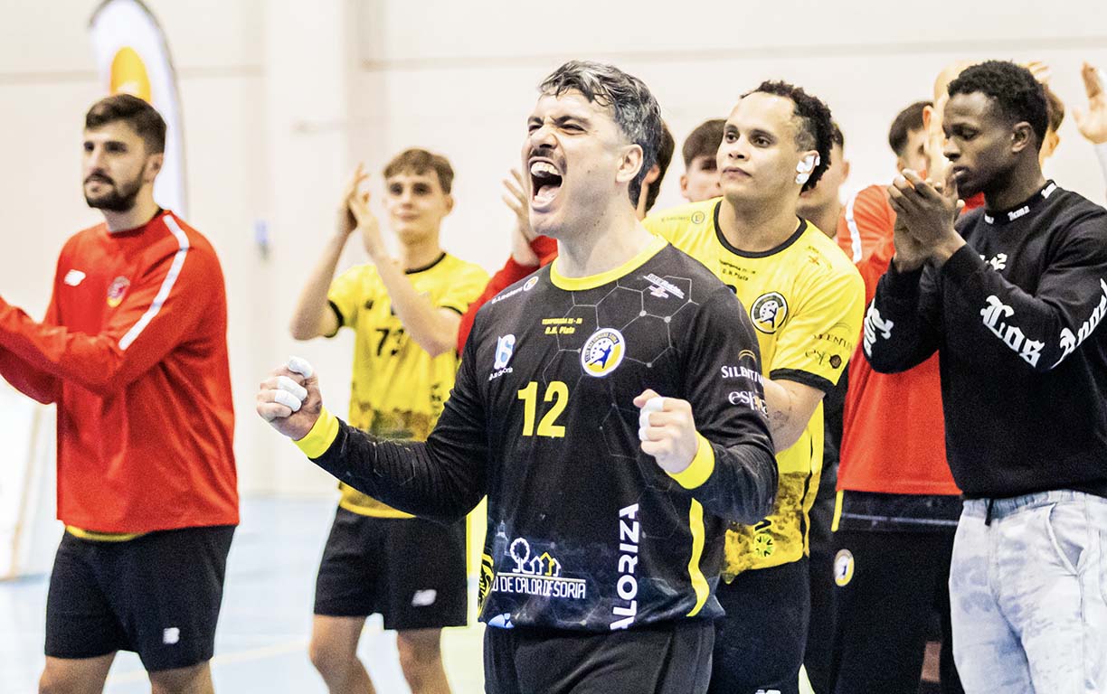 El Balonmano Soria respira con la victoria al Base Oviedo